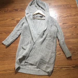 Oatmeal BR oversized hooded cardigan!